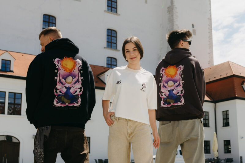 Sunset Boulevard X Reflection VINTAGE BROWN HOODIE - Image 14