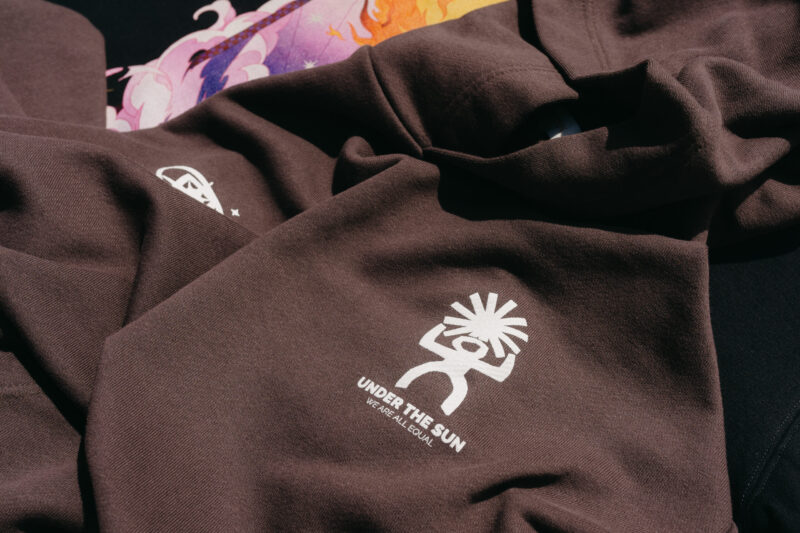 Sunset Boulevard X Reflection VINTAGE BROWN HOODIE - Image 9