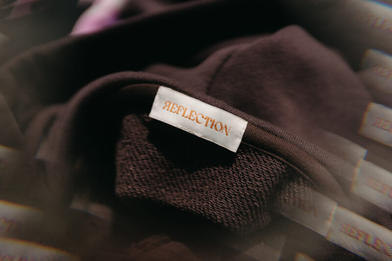 Sunset Boulevard X Reflection VINTAGE BROWN HOODIE - Image 11