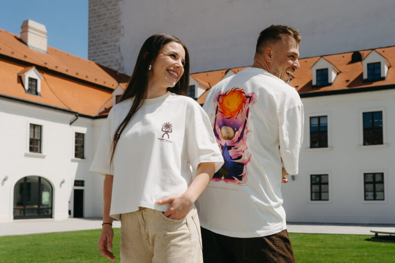 Sunset Boulevard X Reflection CREAM TEE - Image 8