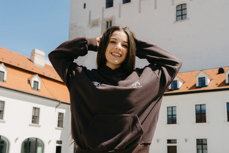 Sunset Boulevard X Reflection VINTAGE BROWN HOODIE - Image 2